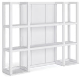 Ashbryn White Natural Dining Hutch