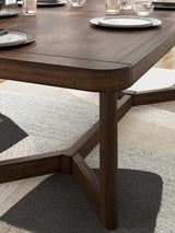 Dilenno Dark Brown Dining Extension Table