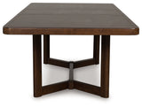 Dilenno Dark Brown Dining Extension Table