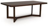 Dilenno Dark Brown Dining Extension Table