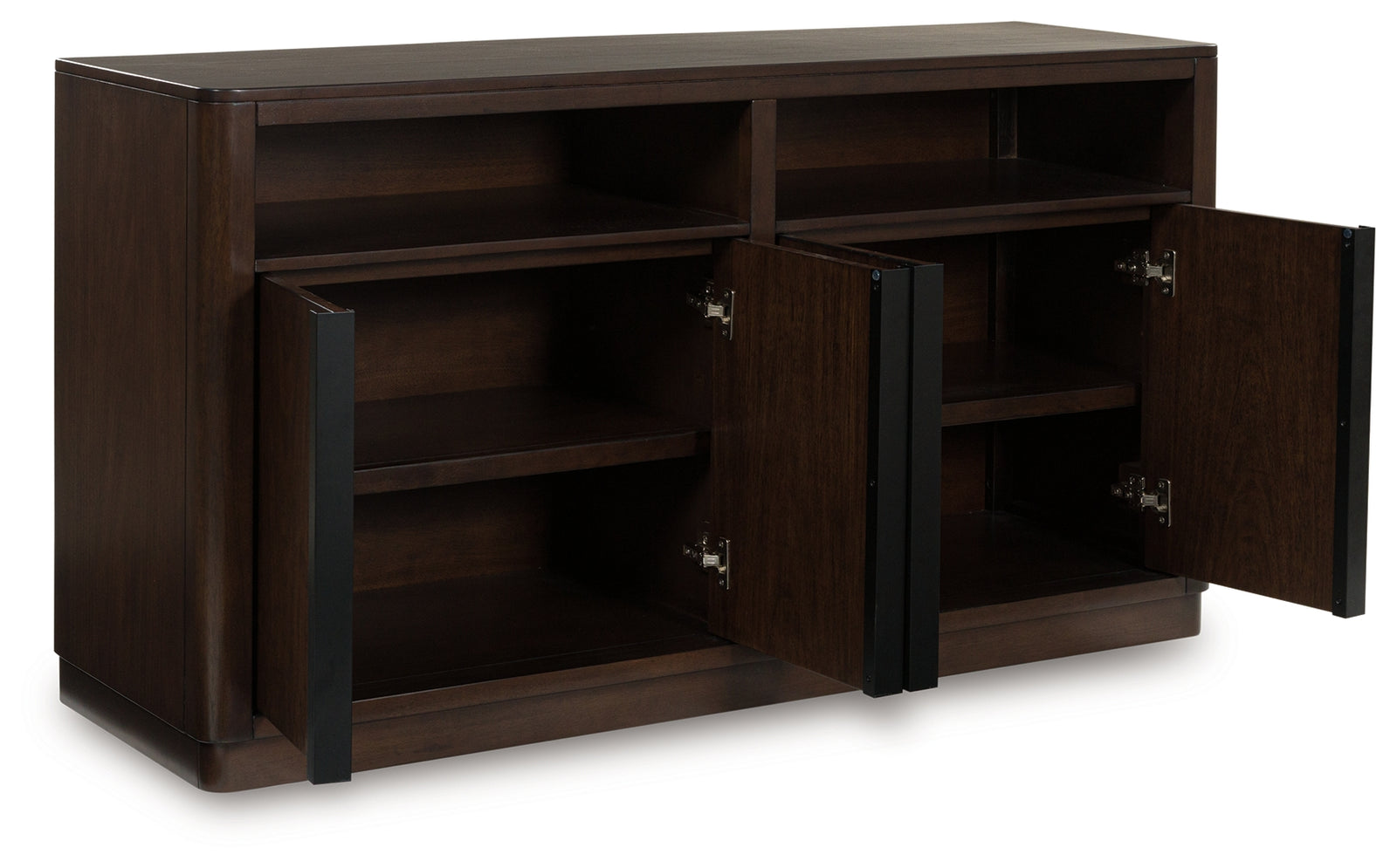 Dilenno Dark Brown Dining Server