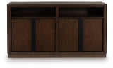 Dilenno Dark Brown Dining Server