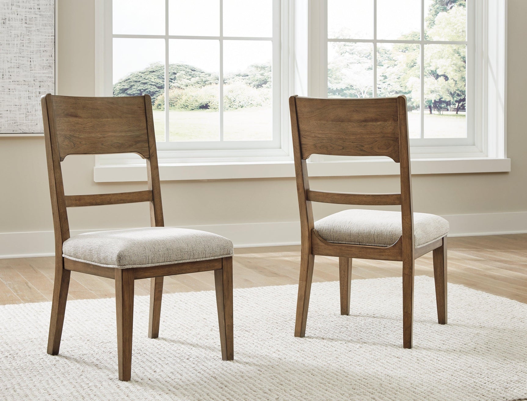 Cabalynn Oatmeal/light Brown Dining Chair [ETA: 02/29] - Ella Furniture