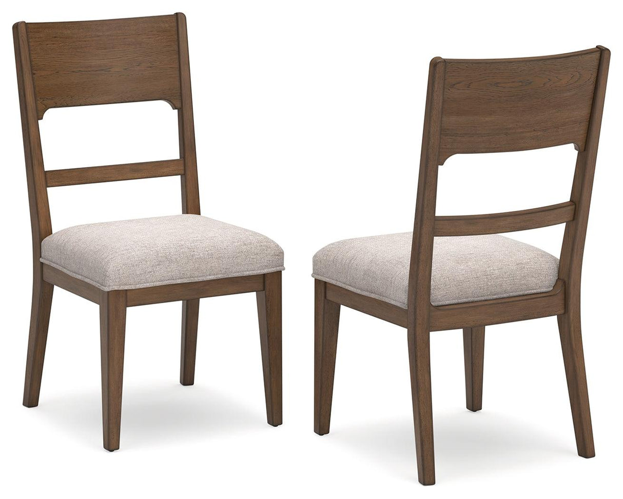 Cabalynn Oatmeal/light Brown Dining Chair [ETA: 02/29] - Ella Furniture