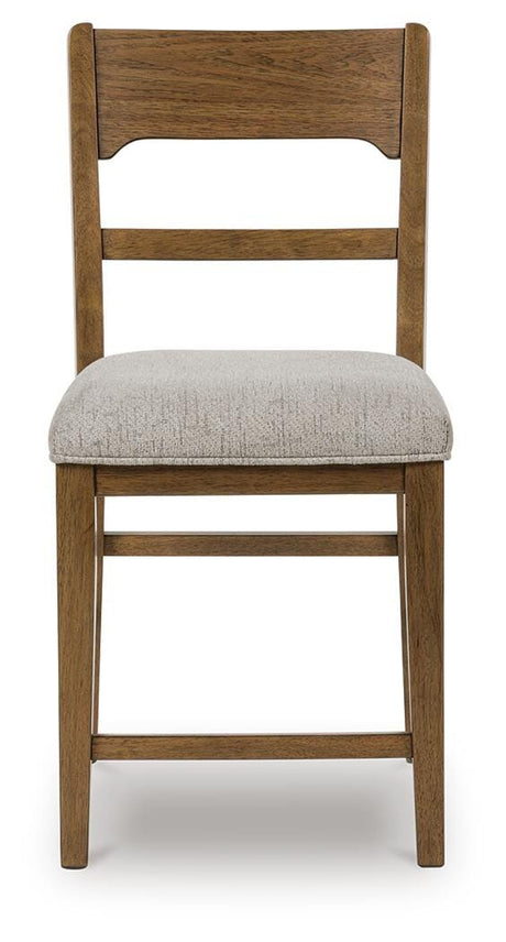Cabalynn Oatmeal/Light Brown Counter Height Barstool view 5