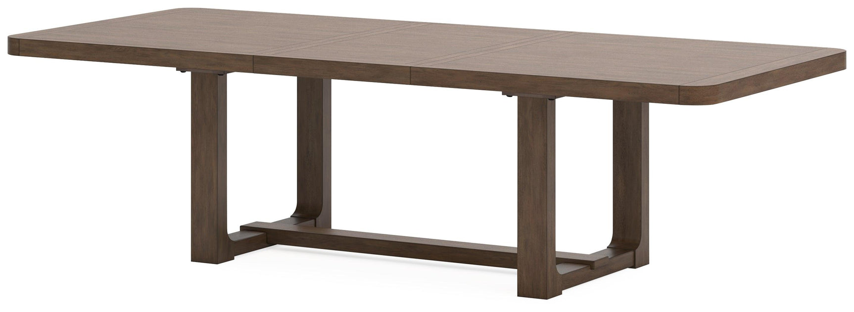 Cabalynn Light Brown Dining Extension Table - Ella Furniture