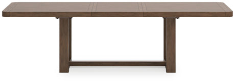 Cabalynn Light Brown Dining Extension Table - Ella Furniture