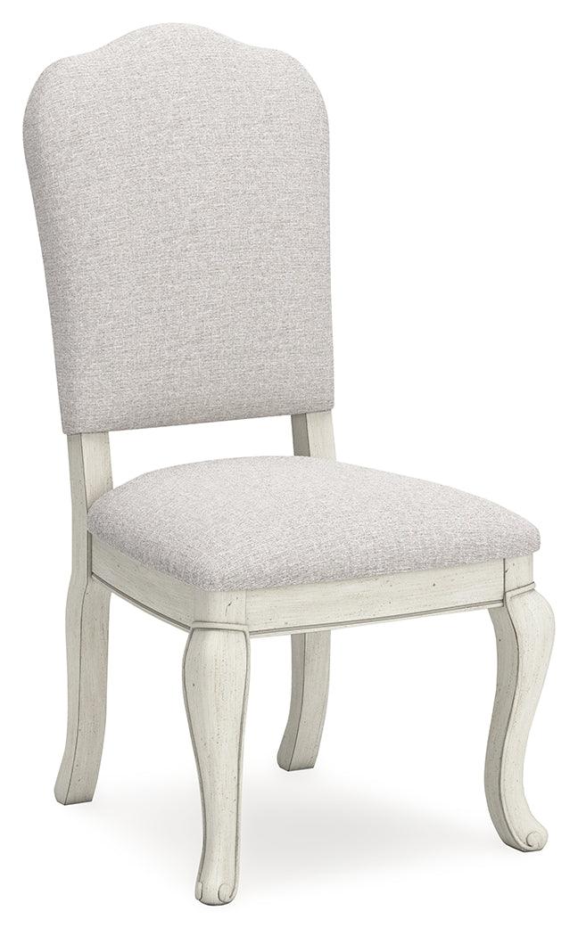 Arlendyne Antique White Dining Chair - Ella Furniture
