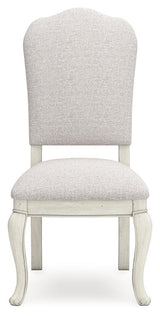 Arlendyne Antique White Dining Chair - Ella Furniture