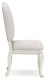 Arlendyne Antique White Dining Chair - Ella Furniture