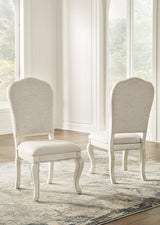 Arlendyne Antique White Dining Chair - Ella Furniture