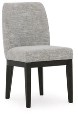 Burkhaus Dark Brown Dining Set angled view