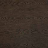 Burkhaus Dark Brown Dining Set finish detail