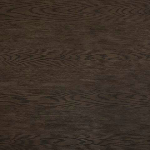 Burkhaus Dark Brown Dining Set finish detail