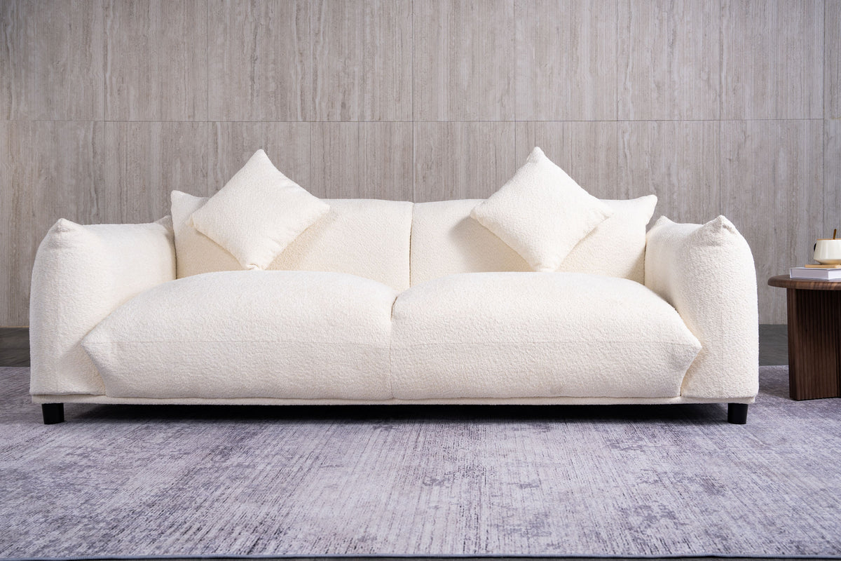 Veronica Cream Boucle Sofa