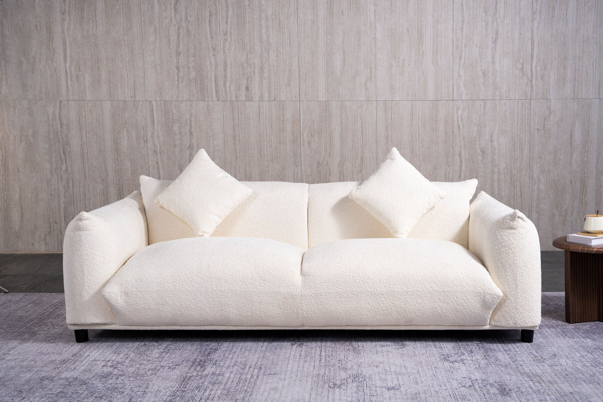 Veronica Cream Boucle Sofa