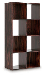 Glosmount Cherry/Light Brown Eight Cube Organizer