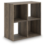 Shallifer Brown Four Cube Organizer