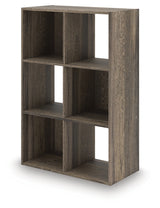 Shallifer Brown Six Cube Organizer
