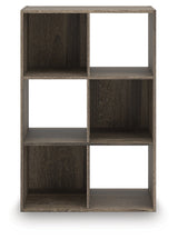 Shallifer Brown Six Cube Organizer