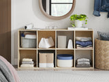 Piperton Tan Eight Cube Organizer