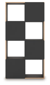 Piperton Charcoal Eight Cube Organizer