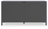 Simmenfort Navy Blue Dresser