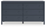 Simmenfort Navy Blue Dresser