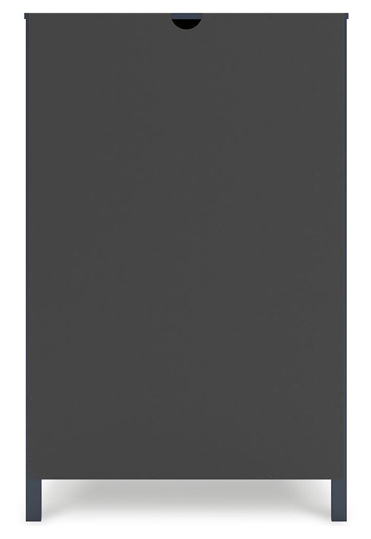 Simmenfort Navy Blue Chest of Drawers