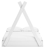 Hallityn White Full Tent Bed
