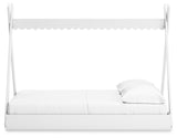 Hallityn White Full Tent Bed