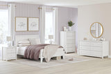 Hallityn White Nightstand