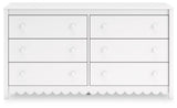Hallityn White Dresser