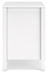 Hallityn White Nightstand