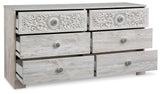 Paxberry Whitewash Dresser