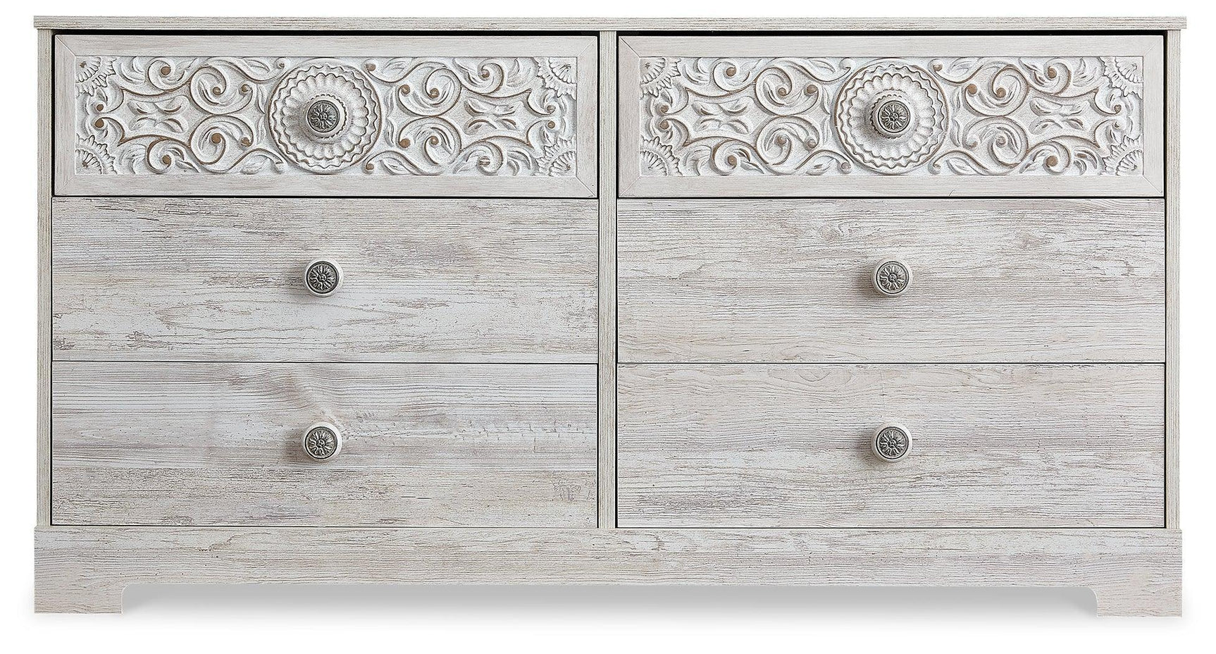 Paxberry Whitewash Dresser EB1811-231 - Ella Furniture