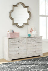 Paxberry Whitewash Dresser EB1811-231 - Ella Furniture