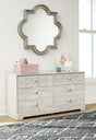 Paxberry Whitewash Dresser EB1811-231 - Ella Furniture