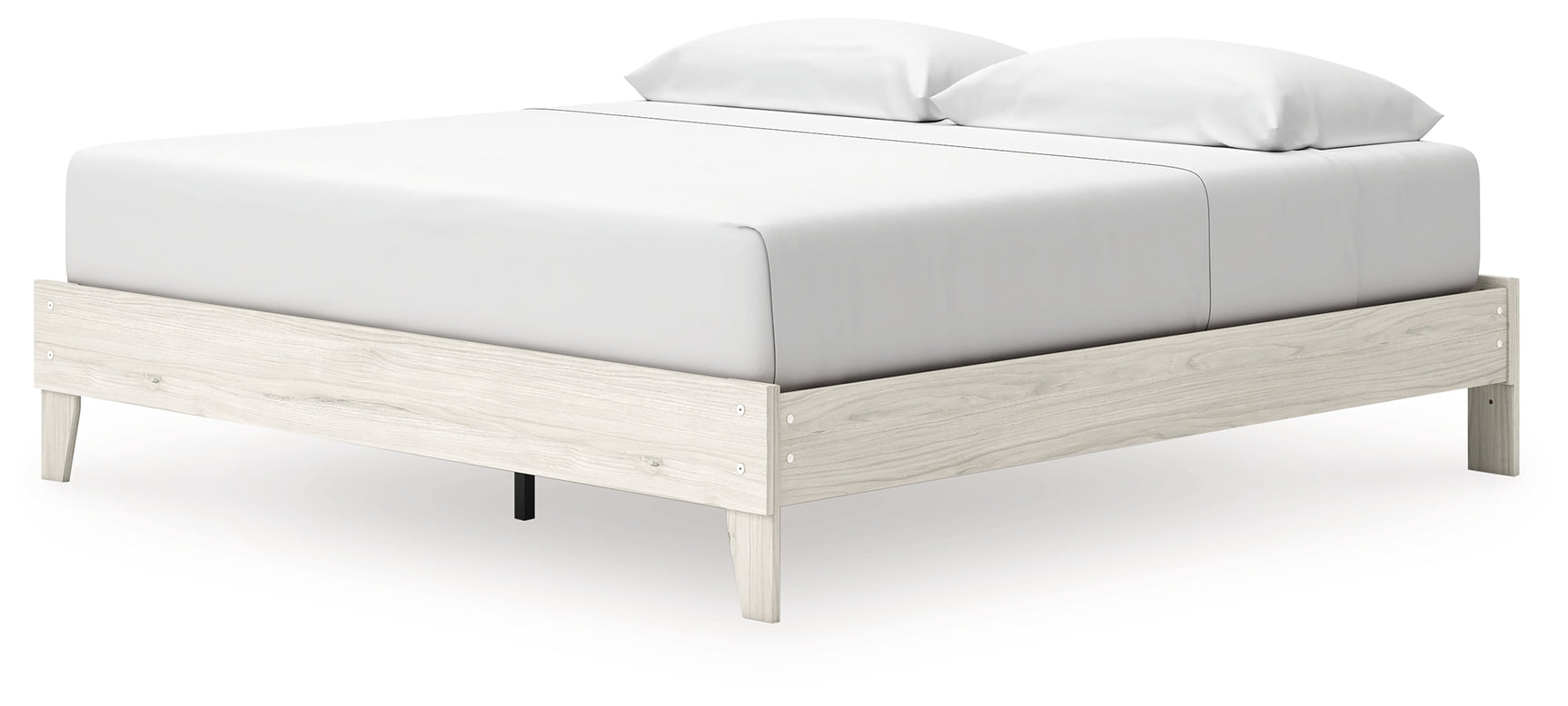 Socalle Light Natural King Platform Bed