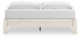 Socalle Light Natural King Platform Bed