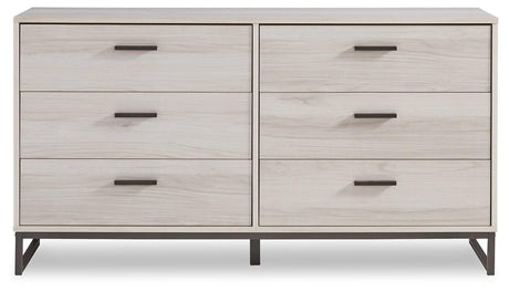 Socalle Light Natural Dresser - Ella Furniture