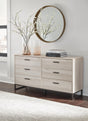 Socalle Light Natural Dresser - Ella Furniture