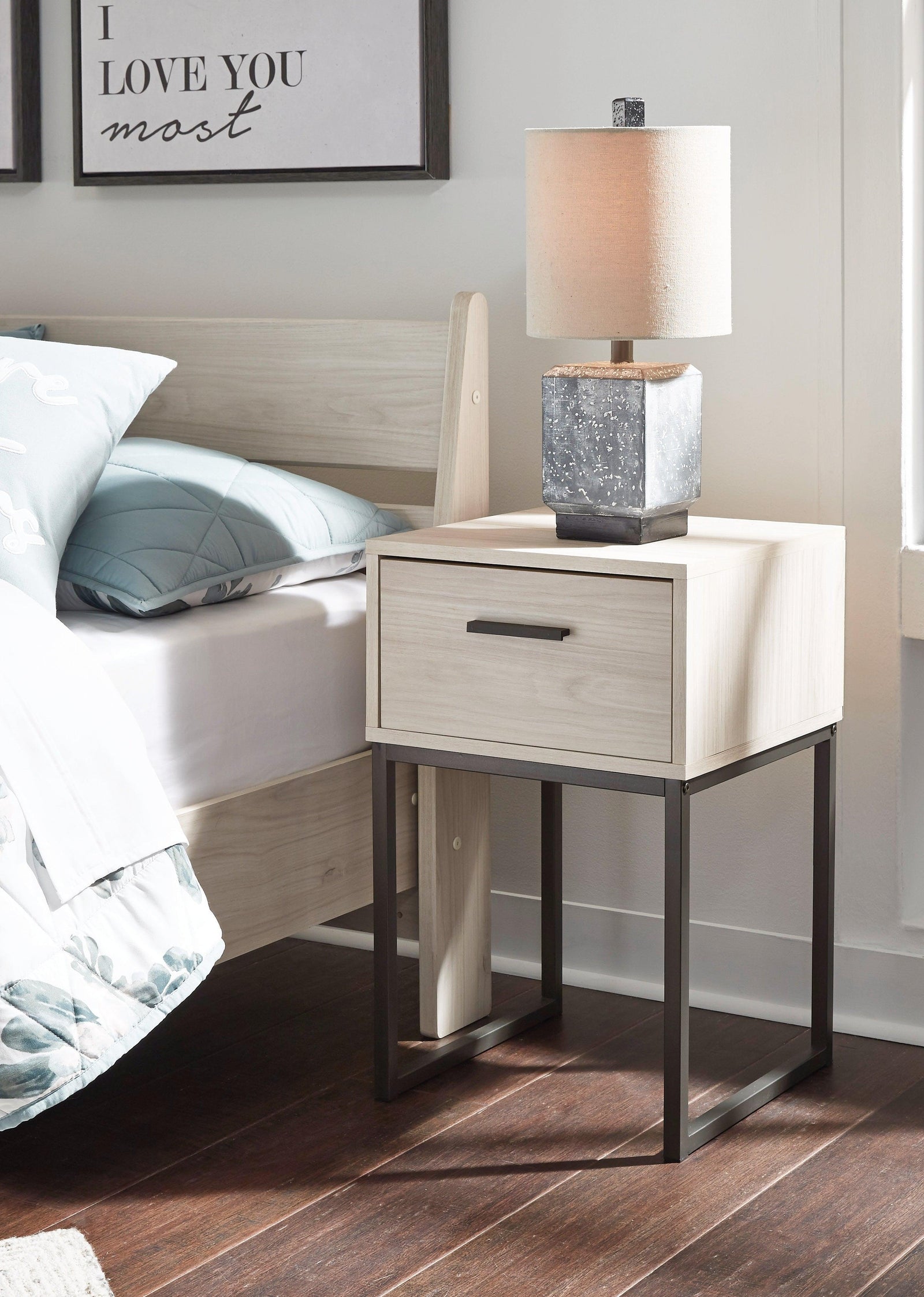 Socalle Light Natural Nightstand EB1864-291 - Ella Furniture