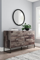 Neilsville Multi Gray Dresser - Ella Furniture