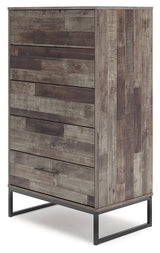 Neilsville Multi Gray Chest Of Drawers - Ella Furniture