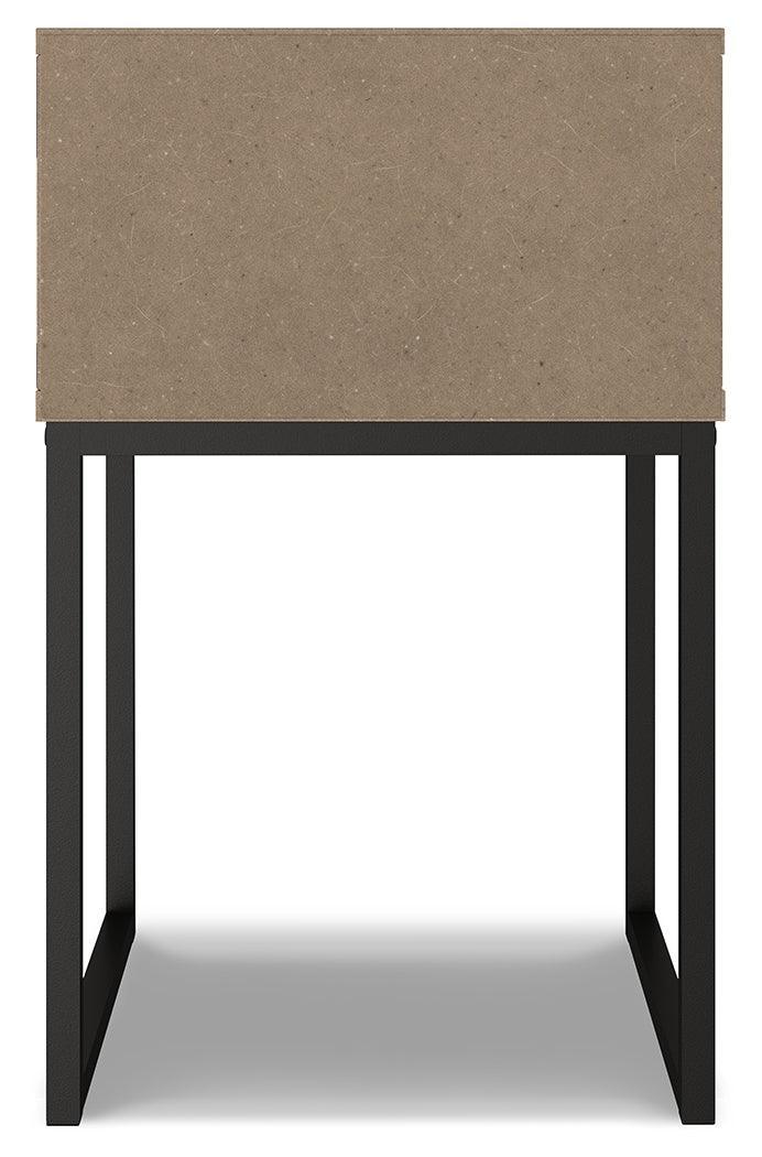 Neilsville Multi Gray Nightstand - Ella Furniture