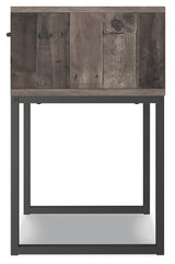 Neilsville Multi Gray Nightstand - Ella Furniture