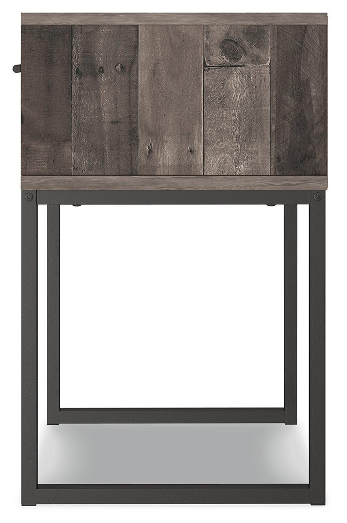 Neilsville Multi Gray Nightstand - Ella Furniture