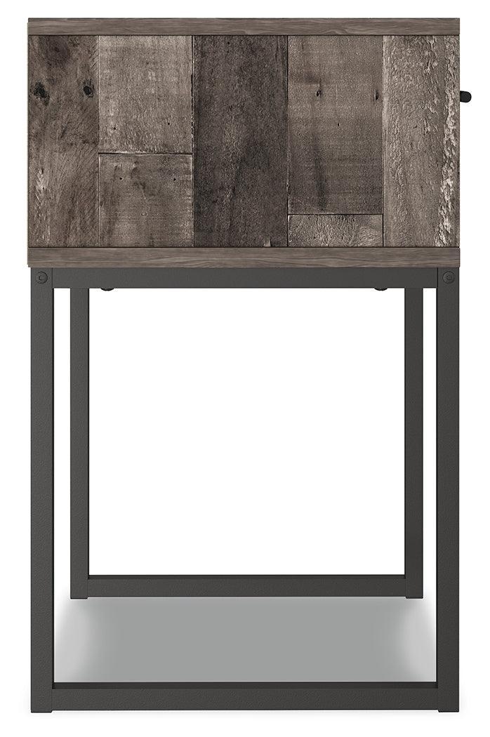 Neilsville Multi Gray Nightstand - Ella Furniture