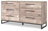 Neilsville Whitewash Dresser EB2320-231 - Ella Furniture